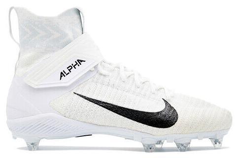 New Nike Alpha Menace 4 Pro D P Black White Size 11 Mens Football