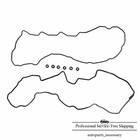 Valve Cover And Rocker Box Gasket Kit For 2003-05 Dodge Ram 5.9L Cummins 25 3500