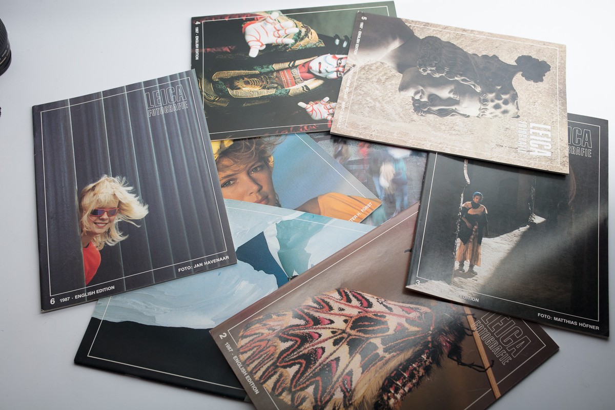 趣味 LEICA FOTO GRAFIE ENGLISH EDITION Leica Fotografie Magazine 1987 Issues 1,2,3,4,5,6,7,8 English