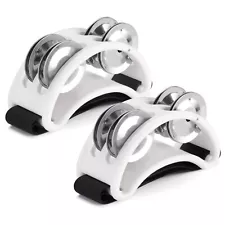 Facmogu 2PCS Foot Tambourine for Adults, Foot Tambourine Shaker Musical Rhyth...