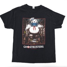 Ghostbusters Shirt Adult Large Stay Puft Marshmallow Graphic Fruit of the Loom