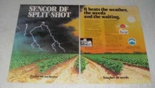 1984 Mobay Sencor DF Split-Shot Ad