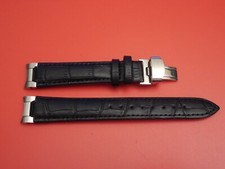 BAUME MERCIER MALIBU 18MM SOLID STEEL END LINK GENERIC DEPLOYMENT BAND BRACELET