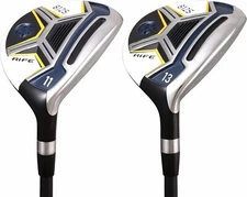Senior Men's Rife Golf 812s Offset #11 + #13 Fairway Metal Wood Clubs Set A Flex