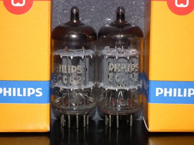 ONE TESTED PAIR Adzam tube audio 12AU7 ECC82 code delta, made by Philips EUR 70,00 - FR
