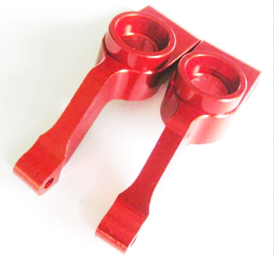 Aluminum Metal Upgrade parts Kit fit For TRAXXAS SLASH 4x4 1/10 RC Car Truck Red - Image 2 of 4