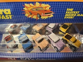 GALOOB MICRO MACHINES 31 50'S COLLECTION NEW ON CARD VINTAGE Cruise Classic Cars