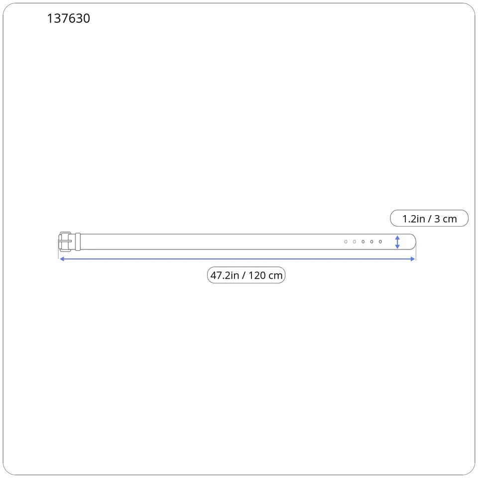 Michael Kors Cadena Cinturón Mujer Talla Única Logo Embroyed Oro Apoyado Bluckle - Imagen 3 de 4