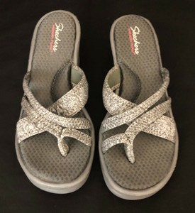 strapless wedge sandals