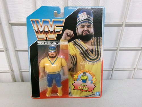VINTAGE WWF - HASBRO - AKEEM - ACTION FIGURE - MOC...