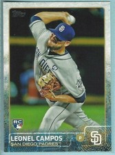 Leonel Campos 2015 Topps Update RC Card# US-67