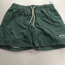 Pacsun Green Drawstring Swim Shorts Medium