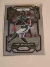 2023 Panini Prizm #379 Israel Abanikanda RC Rookie Jets