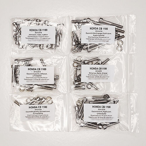 Kit vis allen inox N°1 moteur Honda CB 1100 2010-2019