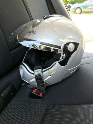 BIOMETRIXX Helmhalter - unentbehrlich für jeden Biker, Motorradhelm, Sturzhelm, Helm