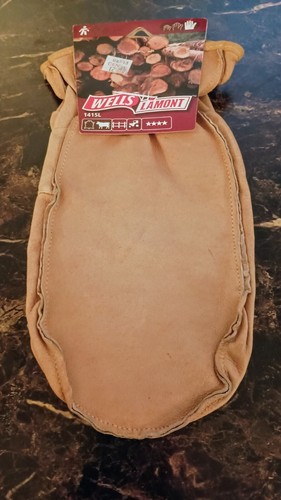 Vintage 80s-90s Wells Lamont Premium 16oz Work Farm Chore Mitten Gloves Xl