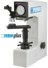 Durometro da banco motorizzato Rockwell Brinell e Vickers Fervi d018 digitale