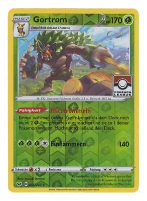 Pokemon 014/202 - Gotrom -  Pokemon League Promo - Deutsch