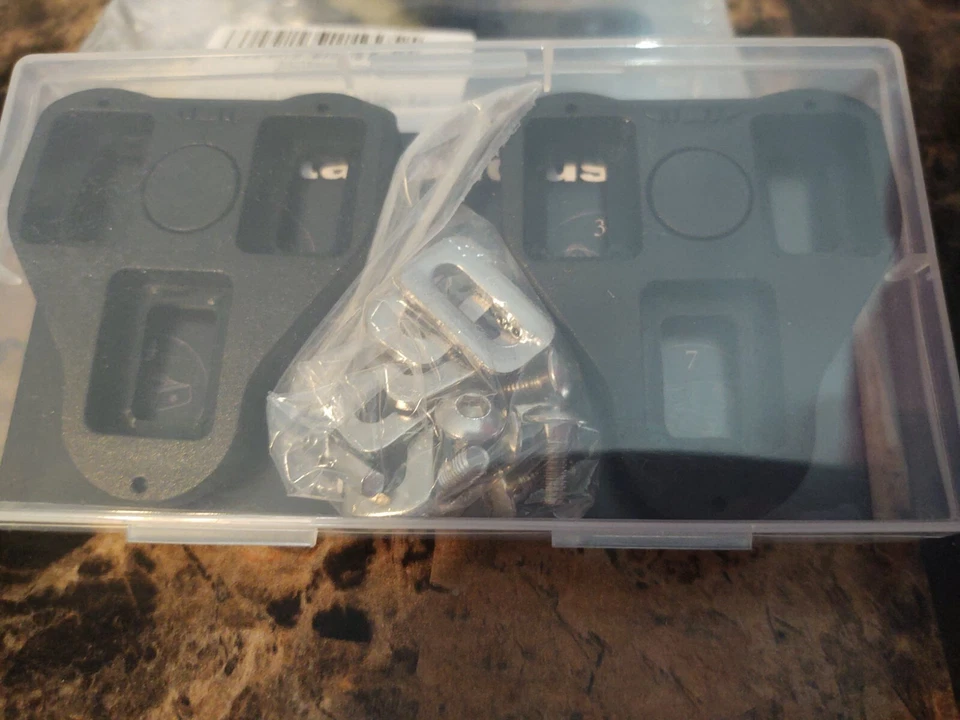 Juego de tacos de bicicleta FBAHDT 0° flotador fijo interior bicicleta y carretera montaña - Nuevo Foto 2 de 2