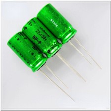 Nichicon BP-P 22uF/50V non-polarized electrolytic capacitor for audio 12.5 25mm