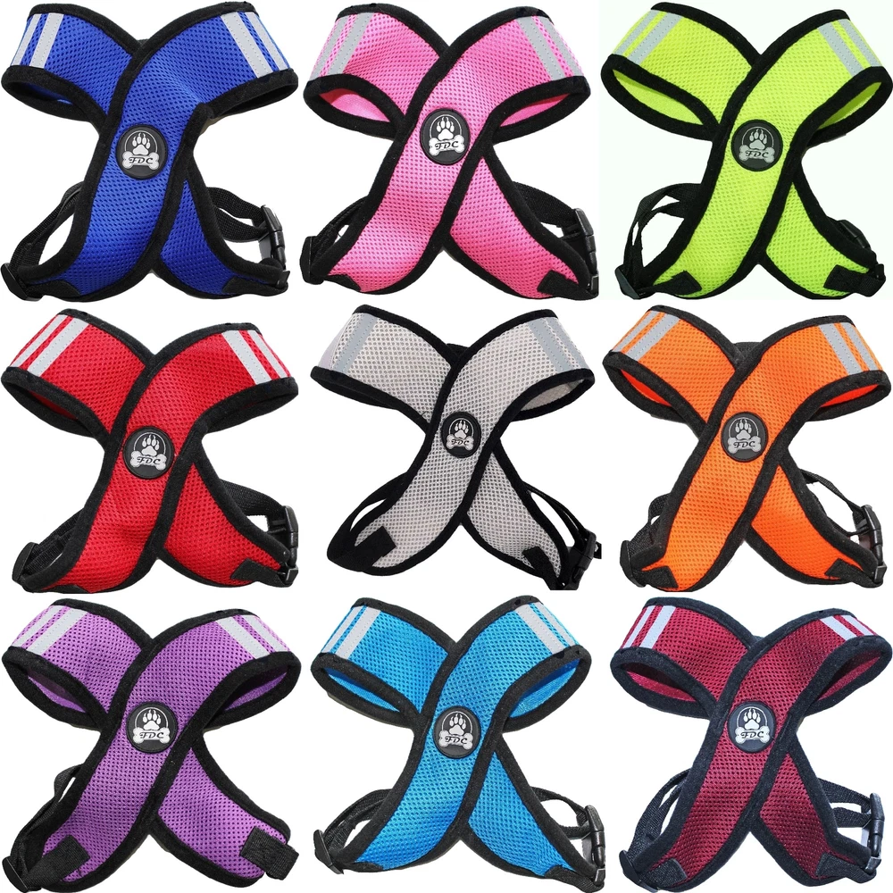 Dog Harness SOFT Mesh MORE Comfortable Small Medium Large XXS, XS, S, M, L, XL