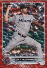 ⚾️ 2022 TOPPS ROOKIE ORANGE FOILBOARD - ZACH THOMPSON RC /299 #227 MIAMI MARLINS