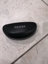 GUESS Black Eyeglasses Sunglasses Faux Leather Case