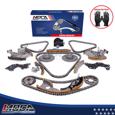 Timing Chain Kit Water Pump for 2008-2009 Audi A4 3.2L DOHC AUK BKH BYU 180-2500