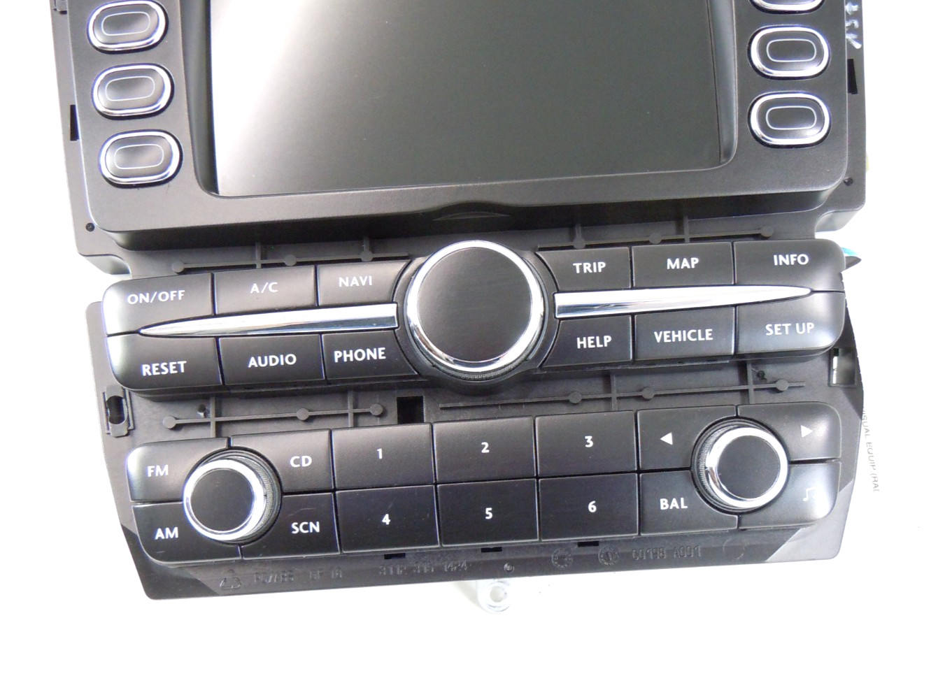 2006 06 Bentley Continental Flying Spur Navigation Radio Command Head Unit OEM