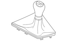 Genuine Bmw Manual Transmission Shift Lever 25-11-8-097-174