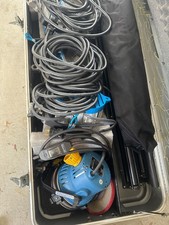 Arri Fresnel Lights 4 Light Kit 3 650W  1 1000W  Tripods, Case, Barn Doors