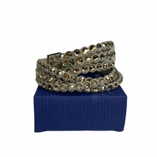 Swarovski Power Collection Adjustable Bracelet in Golden Shadow