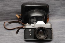 Revueflex (Made in USSR) mit M39 Helios-44 Objektiv 2/58 + Tasche
