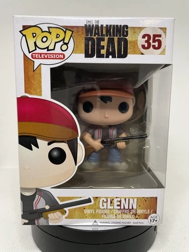 Funko Pop! Vinyl: The Walking Dead - Glenn Rhee #35 TWD - W Pop Protector