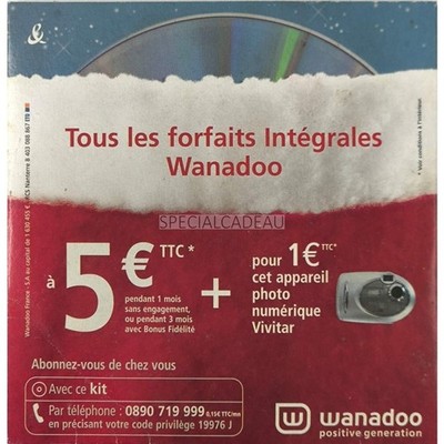 Breitband Internet Pack - Wanadoo - 2003
