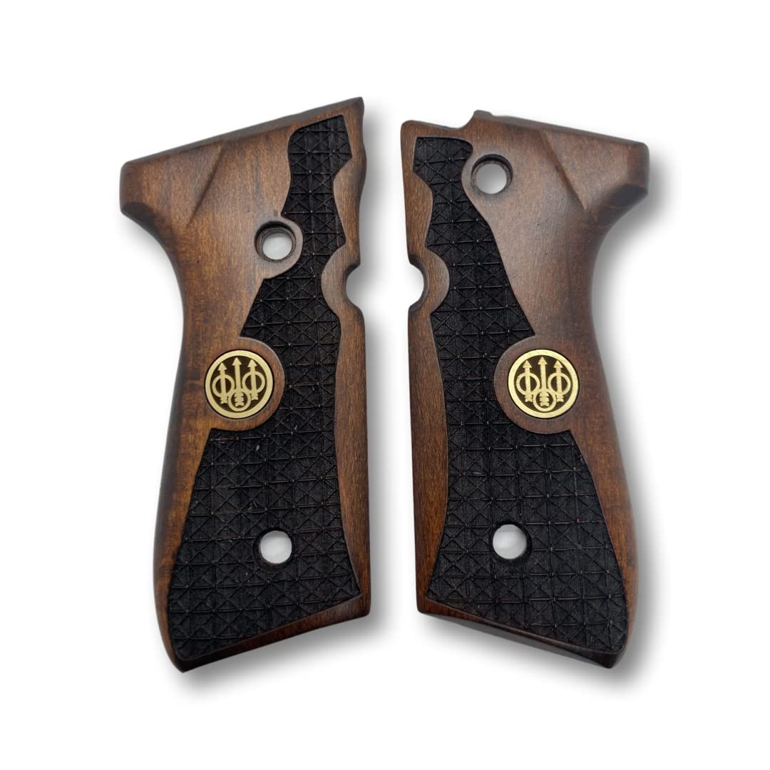Zib Grips Wooden Handmade Grips for Beretta 92FS, 92, 92F, 92A1