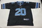 Reebok NFL Barry Sanders Detroit Lions Jersey Black Stitched Size 48 🔥