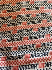 Nascar Patriotic Check by Camelot Fabrics 3 Yards LOT