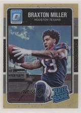 2016 Donruss Optic Rated Rookie Orange 168/199 Braxton Miller #153 0aa1