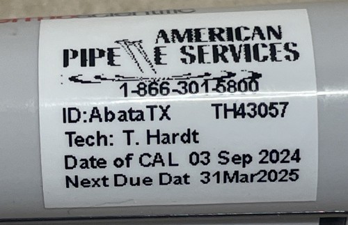 Thermo F1-CLIPTIP 0.1-2 uL Single Channel Pipette Manual 4641310N Calb. 9/24 - Picture 5 of 5