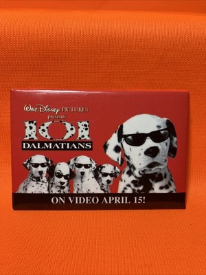 1997 Vintage Disney Pin 101 Dalmations puppy promotional pin button