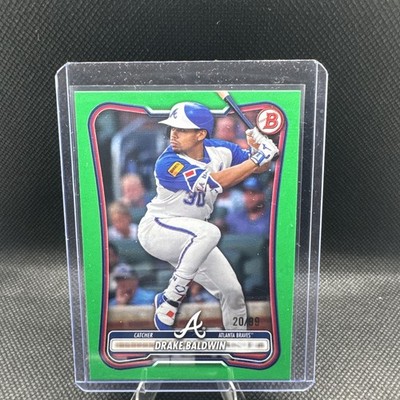 2026 Bowman Baseball Drake Baldwin Lime Green  /399 Atlanta Braves