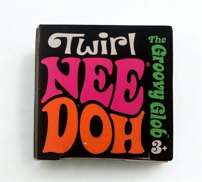   Nee Doh Twirl   The Groovy Globe TEENIE Squish Toy   SHIPPING INLCLUDED