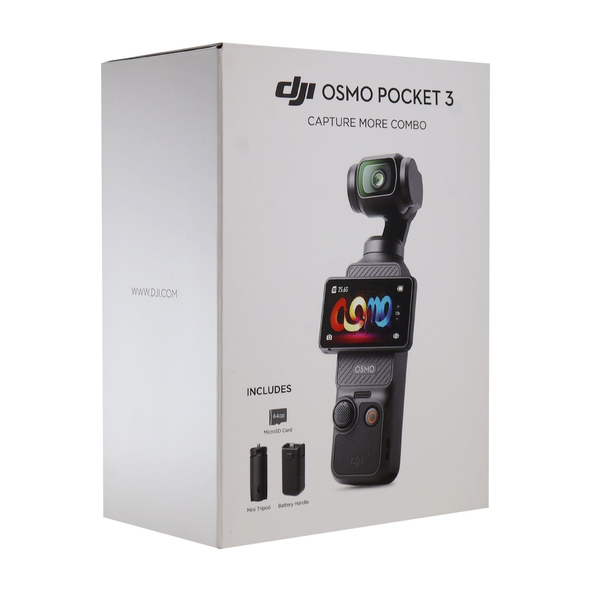 DJI Osmo Pocket 3 Capture More Combo – 4K/120fps Vlogging Camera