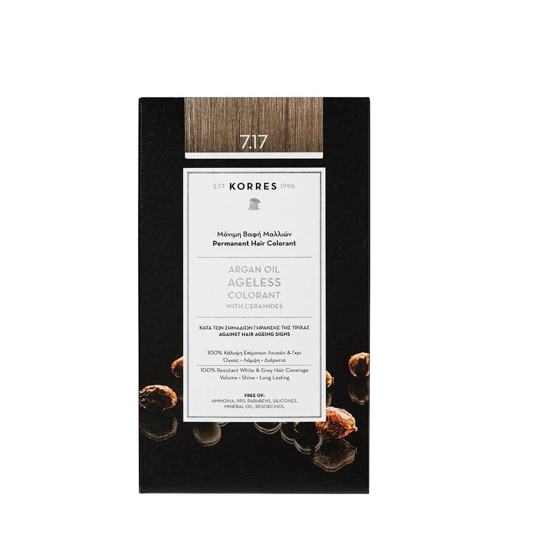 KORRES Colorante senza età all'olio di Argan con ceramidi - Colorante...