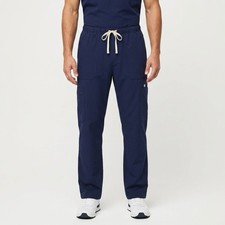 FIGS Technical Collection Cairo Scrub Pants Navy Blue Men  s XXL/S Short Cargo