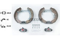 Bremsbackensatz Hinten Textar 84052900 FÜR CitroËN Peugeot TrommelbremsbelÄGe