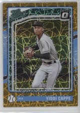 2024 Donruss Optic Rated Prospects Gold Velocity Prizm 5/10 Yiddi Cappe 04v3