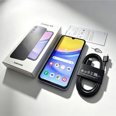 Samsung Galaxy A15 5G SM-A156U 128GB Unlocked Black New Sealed Smartphone