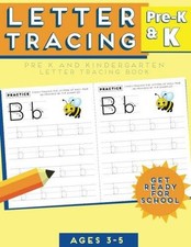 Letter Tracing: Alphabet Tracing Workbook for Preschoolers: Pre K an - VERY GOOD